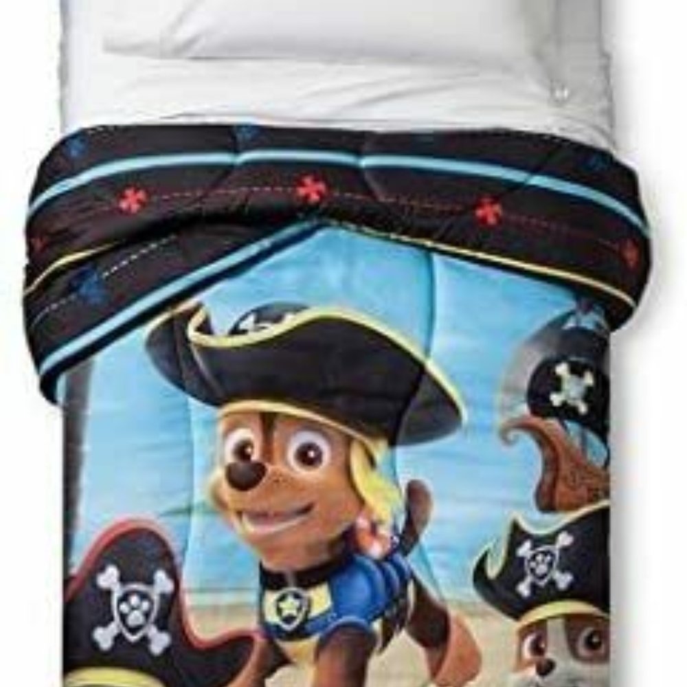Paw Patrol Pirate Pups Comforter Twin 86"X64"